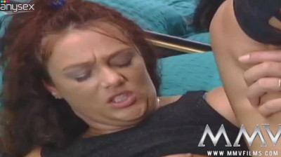 Raunchy mom with big tits screwed hard doggy style