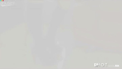 Slender brunette girlie strips and enjoys fingering her own shaved pussy