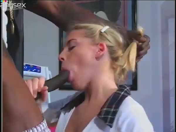 Cute blondie with braids passionately sucks BBC and gets nailed doggy Free Porn Videos | ePornAny.