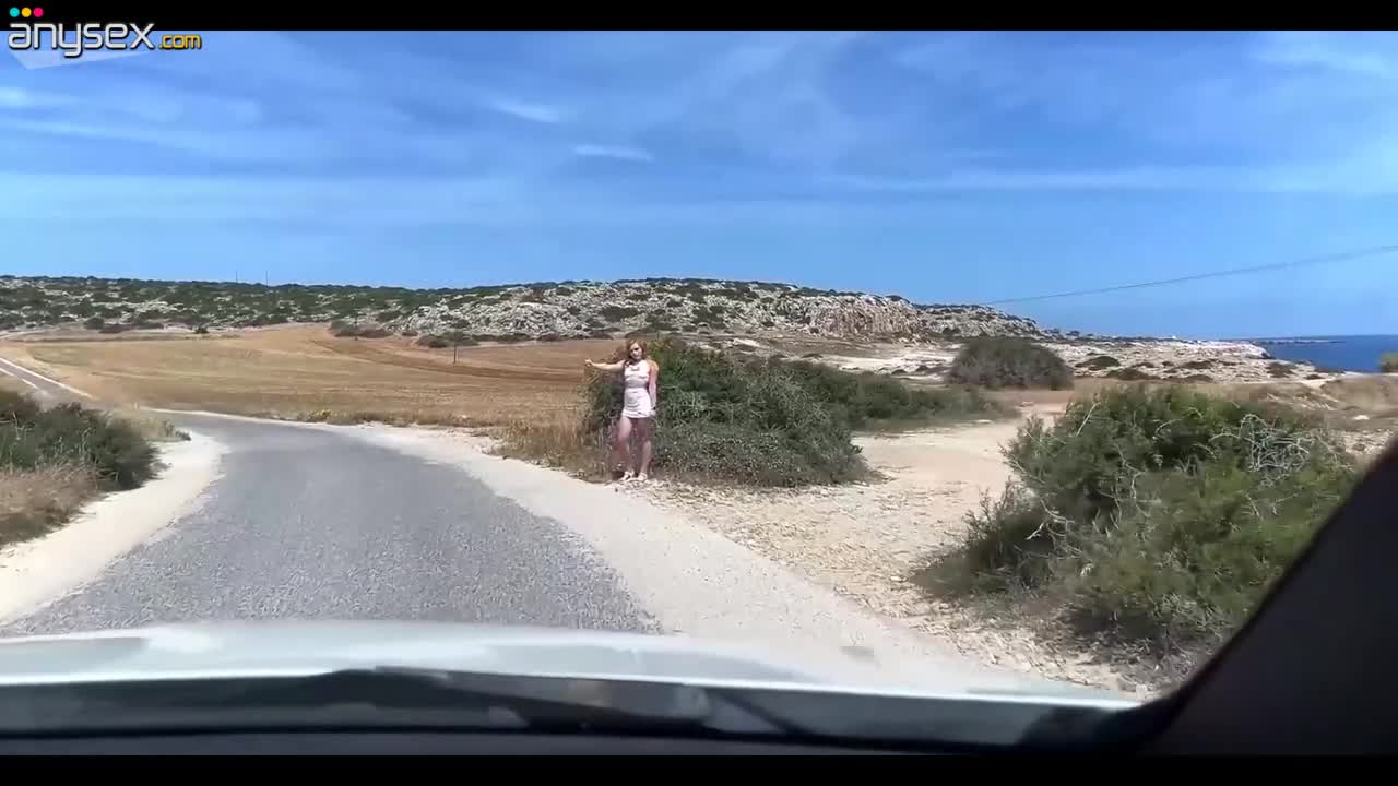 Russian redhead fucks a guy for letting her in his Benz Free Porn Videos | ePornAny.