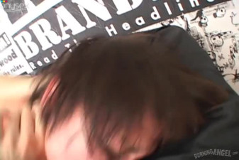 Short haired brunette rides hard cock and gets wet slit fucked in different positions