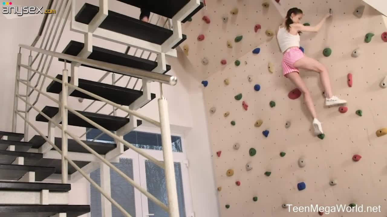 Cute girl with pigtails gets intimate with her climbing instructor Free Porn Videos | ePornAny.