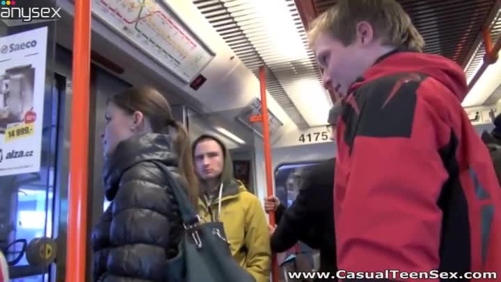 Horny bitch meets a guy in metro and wants to fuck with him Free Porn Videos | ePornAny.
