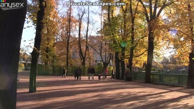 Big breasted zealous brunette gives her bellowed dude nice BJ