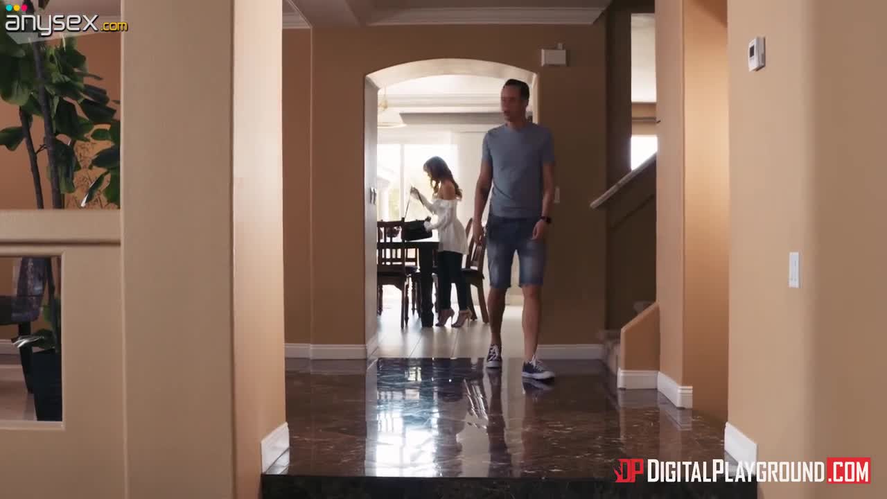 Charming babysitter Arya Fae is fucked hard in the kitchen Free Porn Videos | ePornAny.