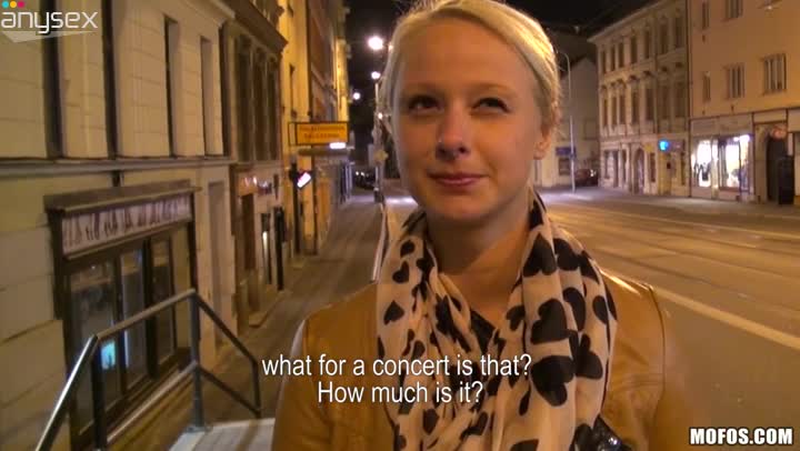 Divine blond doll shows off her small round tits in public Free Porn Videos | ePornAny.