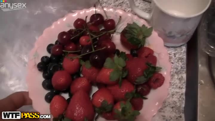 Guy licks cream dessert from his girlfriend's body Free Porn Videos | ePornAny.
