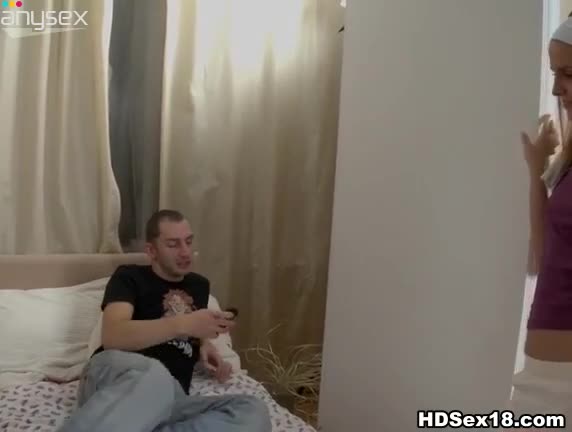 Bare boned teen gets her pussy polished Free Porn Videos | ePornAny.