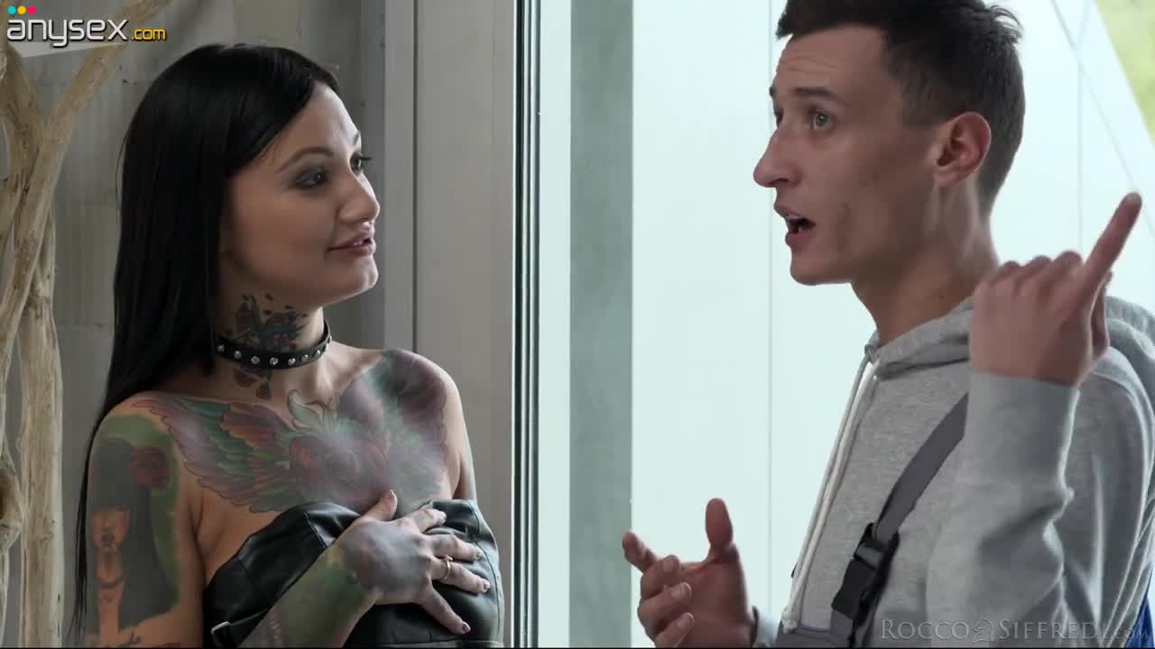 Babe with a heart tattoo on her nipples Adel Asanty gets double penetrated Free Porn Videos | ePornAny.