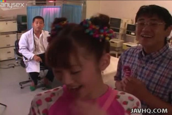 Mari Yamada visits  	breast physician