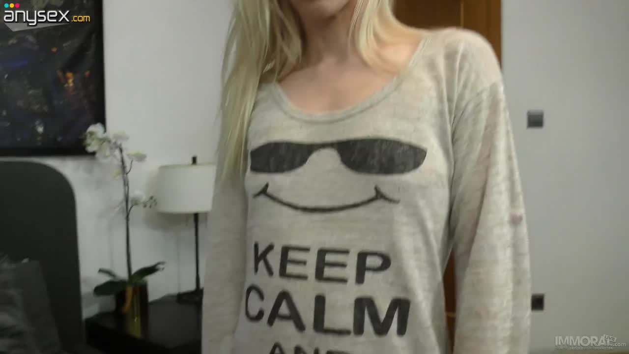 Leggy skinny blonde Nesty gives a great blowjob and gets her cunt nailed Free Porn Videos | ePornAny.