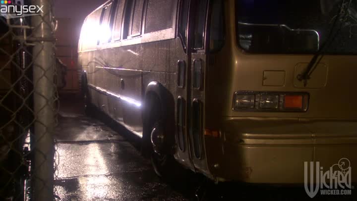 Two dudes feed and fuck Victoria Sin and Michelle McLaren in the bus Free Porn Videos | ePornAny.