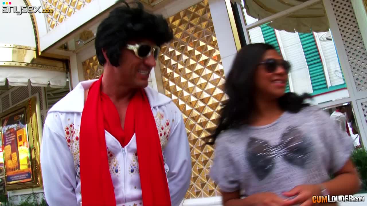 Dude dressed as Elvis picks up and fucks hot Spanish girl Emy Reyes Free Porn Videos | ePornAny.