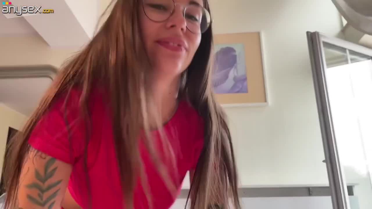 Showed my horny inked brunette roommate JOI and fucked her hard after Free Porn Videos | ePornAny.