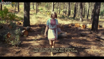 Beautiful milf Sugar Nadya found herself a wood in the forest