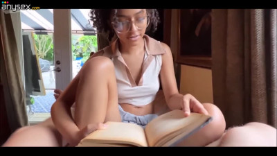 Petite Dani tries sex with her stepbro instead of books POV