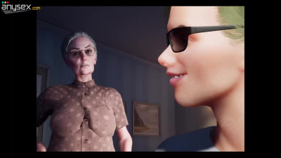 Stepgran found a way to get him off a computer 3D animated