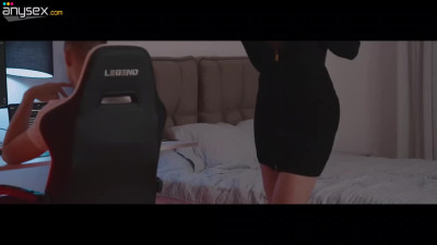 Russian MILF makes her big cock stepson fuck her in different scenes