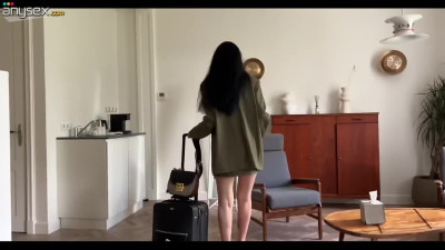German slutty step-mom flashed her ass in bed and I fucked her with my big cock