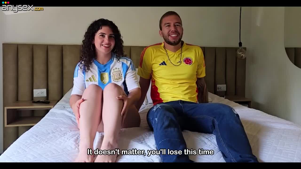 Argentinian Latina got fucked by Colombian BF after watching football Free Porn Videos | ePornAny.