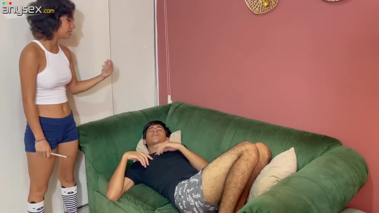 Hot Latina is bouncing on her stepbrother's cock. Cum in mouth Free Porn Videos | ePornAny.
