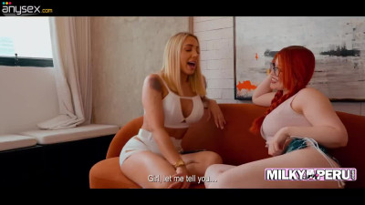 BBC Wrecking Blonde & Redhead in Threesome Madness