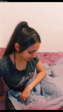 Slut meets her boyfriend in sexy black lingerie for the guy to fuck her in her mouth
