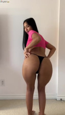 Busty filipina chick is riding a giant white dildo for her hungry followers