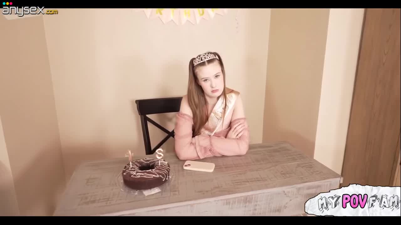 Busty babe needs to get roughly fucked by her stepdaddy on her birthday Free Porn Videos | ePornAny.