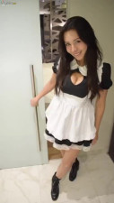 Latina maid uses a dildo and fantasizes about getting fucked in her pussy