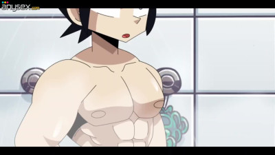 Curvy teen fucked in the shower - Porn Cartoon