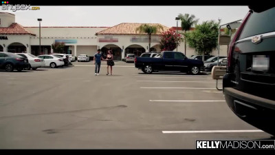 Gorgeous Milf Alexis Fawx reaches cock even in the car - Kelly Madison