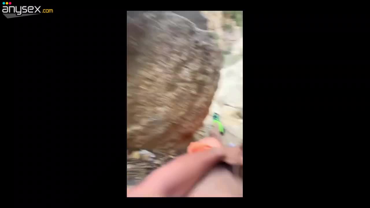 Gorgeous chick jumps on a latina friend's giant cock outdoors Free Porn Videos | ePornAny.