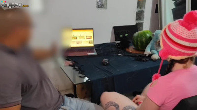 Tattooed student fucks her teacher with a big dick and gets a creampie