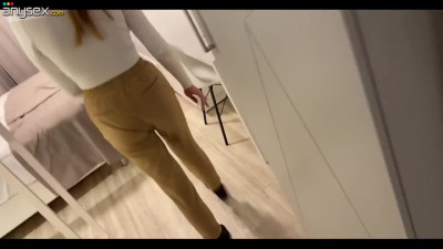 Blonde girl enjoys her time sucking a huge cock and gets pounded after that