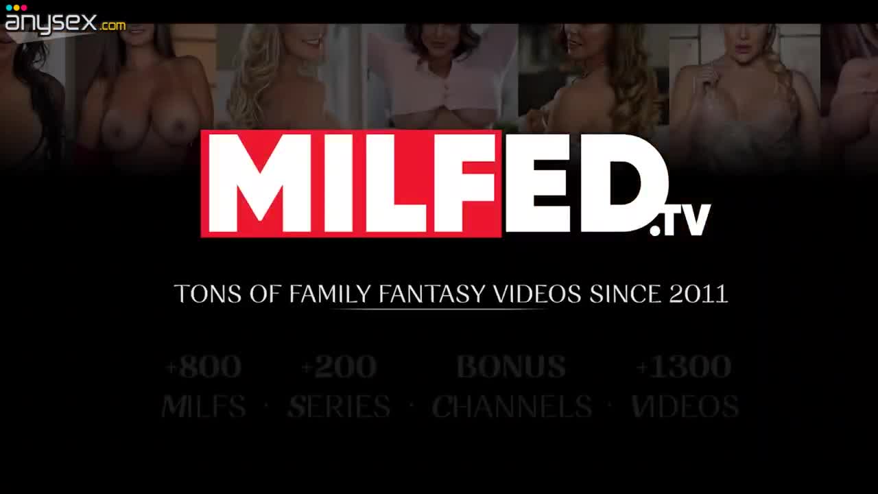 Stepson fucks his curvy stepmom with huge fake tits and ass and cumshots her Free Porn Videos | ePornAny.