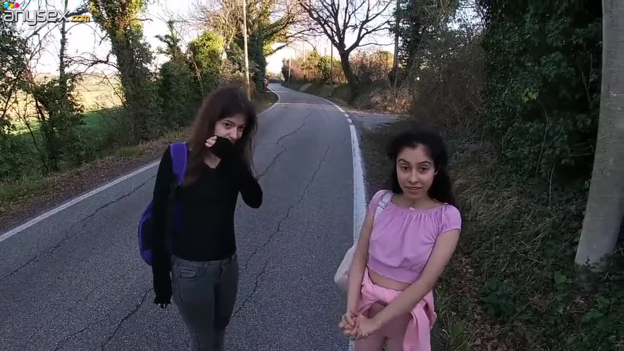 Guy fucks two young bitches on the street and lets them suck his dick Free Porn Videos | ePornAny.