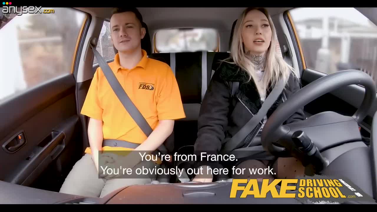 Driving lesson turns into wild exam distraction with busty blonde Free Porn Videos | ePornAny.