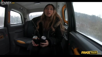 A slutty Asian baddie with sexual needs to meet has a rough fuck with a driver