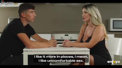 MILF Blonde Beauty: Teens Boyfriend's Wild Ride & Facial Finish