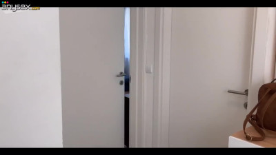 Hot girl in revealing outfit seduces boyfriend and gives him awesome fuck