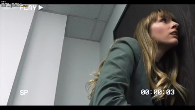 Skinny Vanessa got caught stealing and brought to guard's room