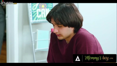 Busty Stepmom Fucks Stepson In Class As Teacher Watches Threesome