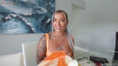 This blonde snowbunny experience the most pleasure on BBC
