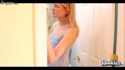 Blonde Teen Craves Huge Cock Deepthroat Sloppy Blowjob Session