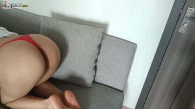 Amateur arab couple filmed their first homemade video