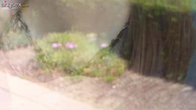 Izzy Lush dripping wet from hardcore BBC anal