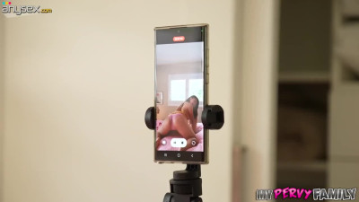 My slutty asian stepsister is always ready to give me a blowjob and ride my cock