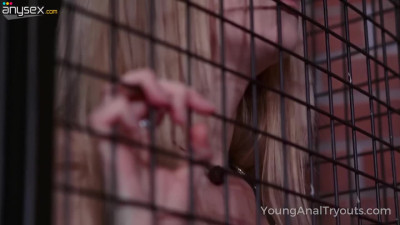 Obedient blondie Alecia Fox lets a master do whatever he wants to her pussy