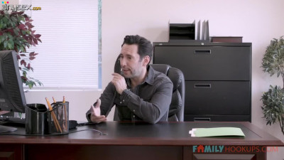 Blonde girl wanted to film a solo but he caught her redhanded